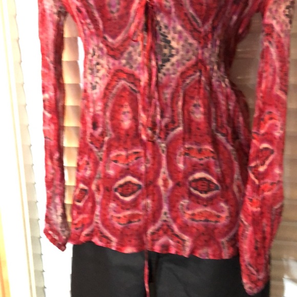 Sports girl-100%silk with laces up bodice in amazing colours-my pick of the day - Picture 3 of 9